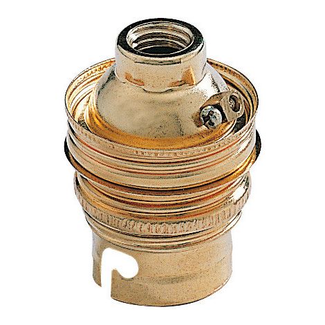 Douille acier laitonné B22 DB M11 EAN L'EBENOID 343311