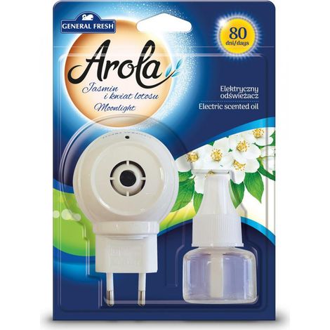 Deodorante elettrico per ambienti Arola Gelsomino e fiori di loto 25 ml