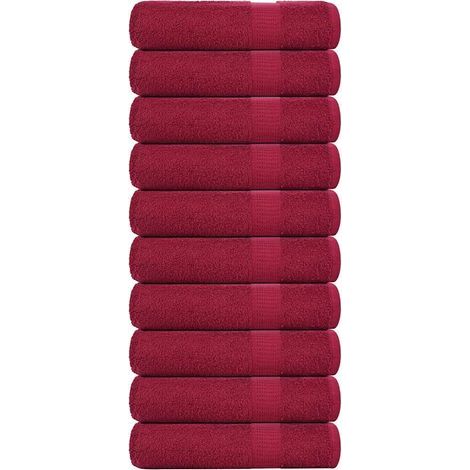 FROGN Servietten, 10 Stück, Bordeaux, 50 x 100 cm, 360 g/m² (1/5)