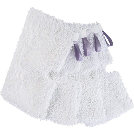Filiyano-Lot de 4 chiffons de rechange en microfibre pour nettoyeur vapeur Shark Steam Pocket Ste (1/5)