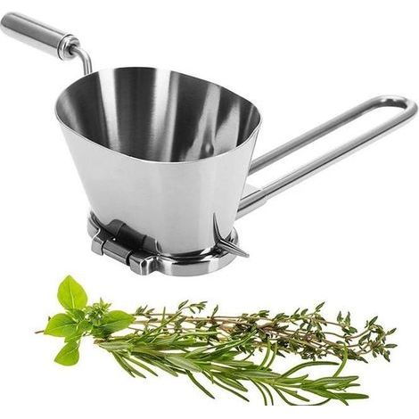 KLVGTIFS PU - Kräutermühle, für frische Kräuter, Edelstahl, silber (1/5)