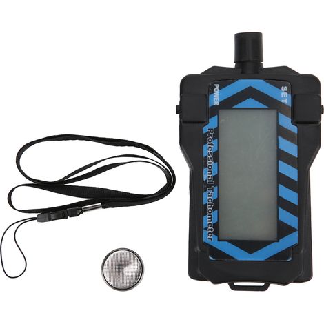 Tachometre Digital Pour Helice - Testeur De Vitesse De Rotation Rc - Affichage Led - Lanyard Inclus - 1 Unite (1/5)