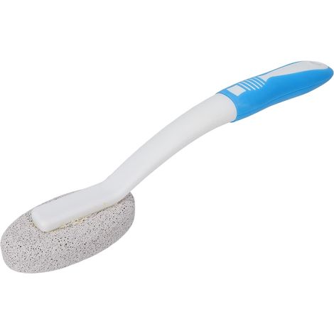 Brosse Nettoyage Pierre Ponce, Poignée WC Salle Bain Toilette éliminant Tache Eau Ponce Dissolvant Cuvette Anneaux Dure Suspendu Portative Longue Déco (1/5)