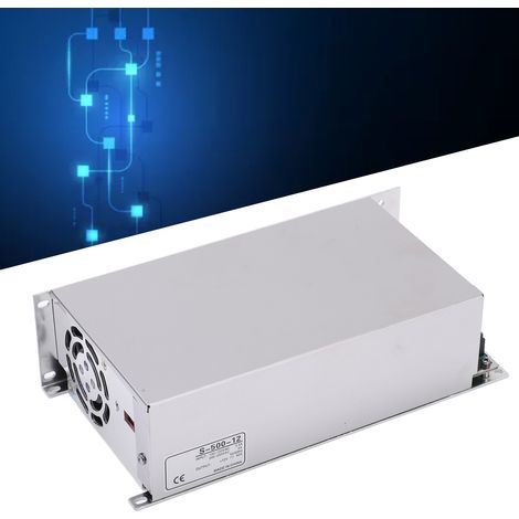 BERM DC-Schaltnetzteil für LED-Kameras, 500 W, 100–240 V AC, S-500-12 (1/5)