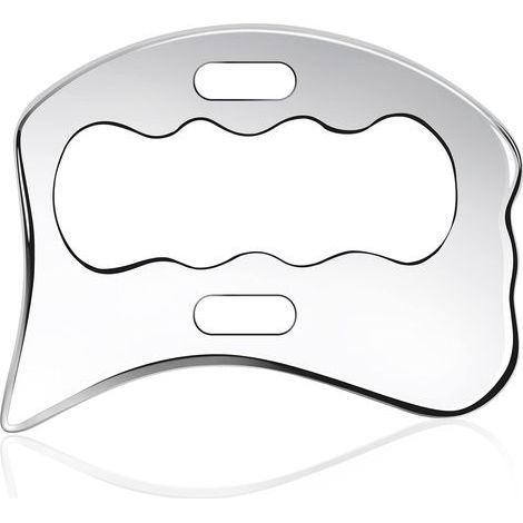 Massagegerät: Gerät zum Rakeln der Haut und aus rostfreiem Stahl für die fortgeschrittene Körpertherapie des Gewebes der Maus. (1/5)