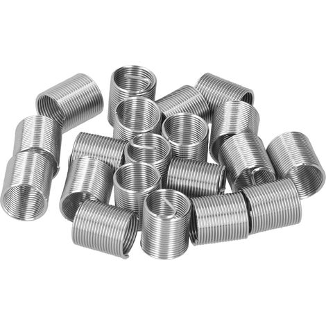 Lot de 20 inserts filetés M14 x 1,25, spiral cercle réducteur, écrou fileté, douille extensible, kit 2D (1/5)