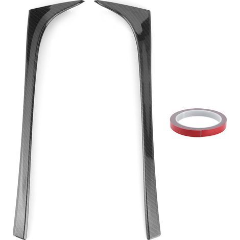 Aileron de lunette arrière, garniture latérale, accessoires pour MK7 MK7.5 2014-2018, style fibre de carbone (1/5)