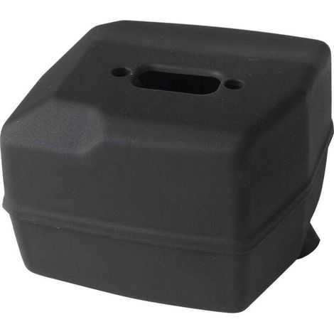 Silencieux D'éChappement avec Plaque de Support pour Husqvarna 61 66 162 266 268 272 Scies à ChaîNe 503476901 503406402,TRIMEC