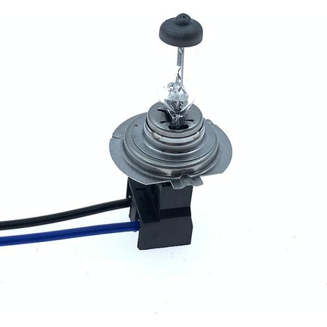 Automotive headlight socket in ceramic bakelite H1H3H4H7H8H11, brake light/turn signal socket, bulb holder, lamp holder -- Socket + bulb