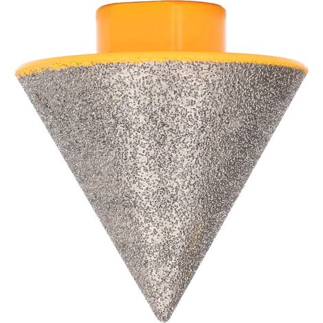 Fresa diamantata per smussatura del granito – gambo da 5/8" (16 mm), diametro di lavoro 50 mm, ideale per allargare fori esistenti