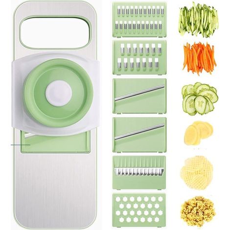 Trancheuse multifonctionnelle en acier inoxydable pour la cuisine, ustensile de découpe de légumes