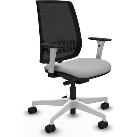Sedia ufficio piqueras y crespo Alares bianco schiuma 50 mm (1/2)
