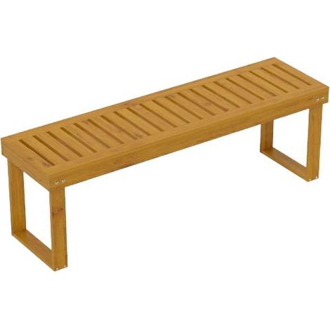 Banc de jardin double résistant aux intempéries,banc 128x51x73cm