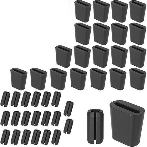 40 pieds de protection robustes pour grille d'évier de cuisine, pieds en caoutchouc antidérapants, pièces de rechange pour embouts antidérapants (1/5)