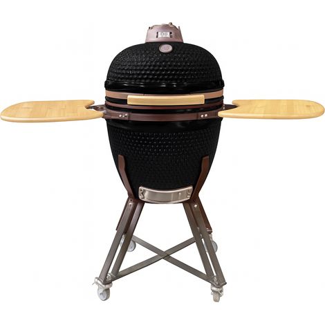 Kamado Barbecue a Carbone 54cm Nero