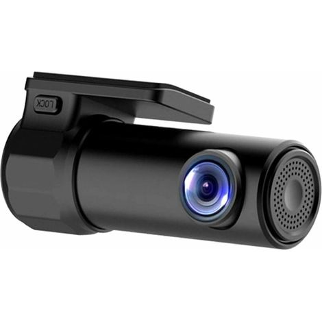 Caméra de Tableau de Bord 1080P WiFi 170 ° Grand Angle Wdr Cam Caméra de Tableau de Bord Voiture Dvr Enregistreur de Conduite Caméra de Stationnement Enregistrement en Boucle Capteur G (1/5)