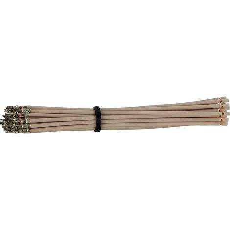 Terminal de connexion Molex Micro Fit-f- avec cable blanc de 10 cm