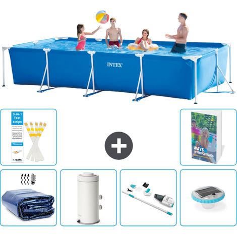 Rechteckiger Frame Pool - 450x220x84 cm - 7-teilig S30