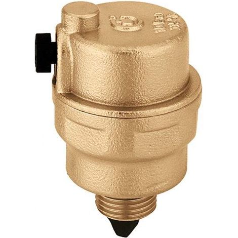 Válvula de purga de aire automática con salida horizontal Caleffi 5024  3/8"M