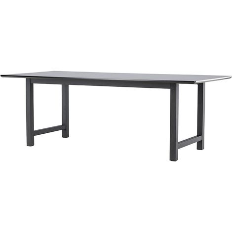 Oslo Esstisch 100x220cm schwarz.