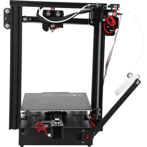 Imprimante 3D haute précision pour l'industrie du métal, kit de bricolage éducatif et économe en énergie, noir, prise UE 250 V (1/5)