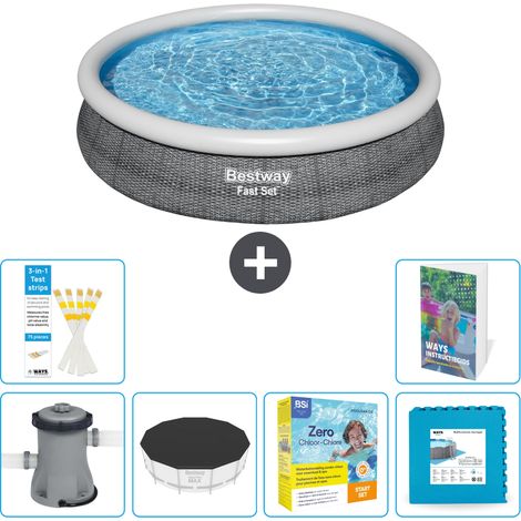 Bestway Fast Set Rund - 366x76 cm - 7-teilig  S276 (1/5)