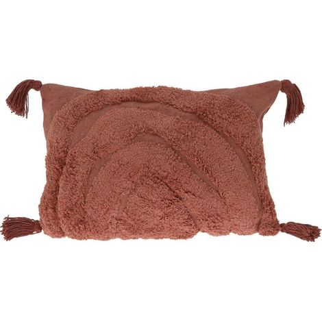 Cuscino affek design arcobaleno multicolore 30 x 50 cm cotone