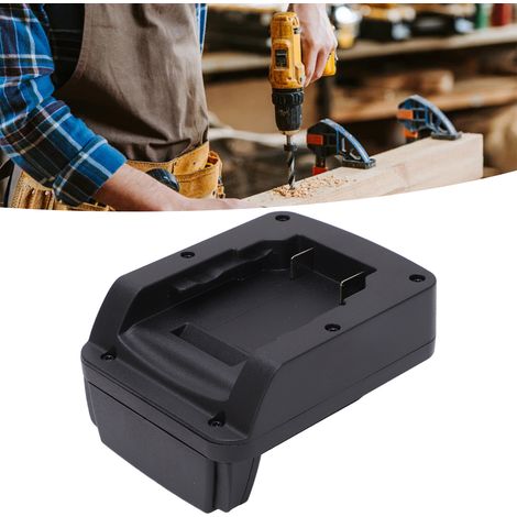 Stromwandler für Dewalt DCB200 und DCB205 Lithium-Ionen-Akkus auf Milwaukee M18 Akkuadapter (1/5)