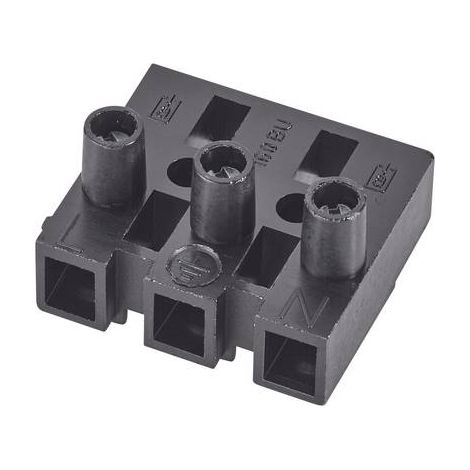 Borne de raccordement Adels-Contact 160 BU/3 DSS 11780 flexible: -2.5 mm² rigide: -2.5 mm² Nombre de (1/2)