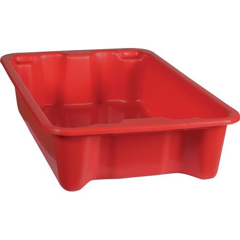 Caja apilable-nido rojo l590xl380xh135 mm