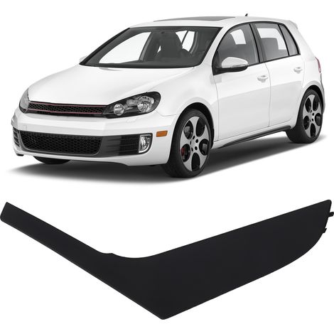 Cache de poignée de porte intérieure noire pour VW Golf 6 Mk6 (droite) 2009-2013 : 5K4868039A (1/5)