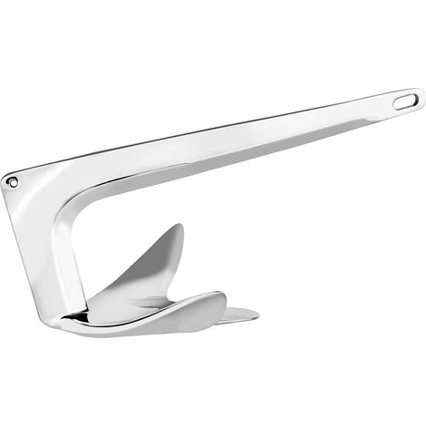 Ancora per barche in acciaio inossidabile 316 Bruce Style Claw Force, lucidata per impieghi gravosi, di grado marino (1/5)