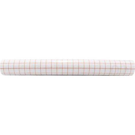 Film de transfert en vinyle pour traceur, 30 x 360 cm, ruban de transfert moyen adhésif avec grille d'alignement transparente pour décorations de fête, tasses, panneaux, fenêtres, orange (1/5)