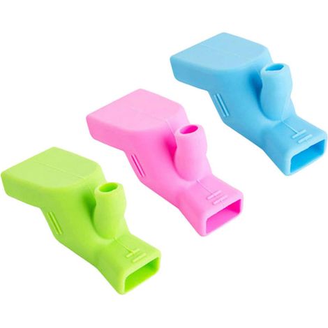 Rallonge de robinet (lot de 3) pour se laver les mains et boire de l'eau en extérieur. Rallonge de robinet pour enfants et jeunes enfants. (1/5)