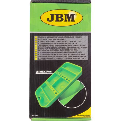BANDEJA DE HERRAMIENTAS FLEXIBLE ANTIDESLIZANTE – PEQUEÑA (REF. 53903) JBM15010 (1/2)