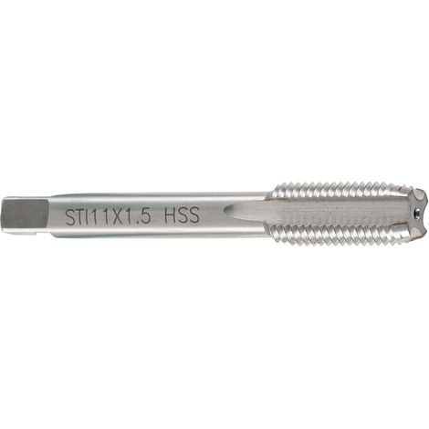 Taraud hss-g sti pour filets rapportes metriques de type helicoil - dtail : taraud sti m11x150