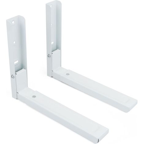 1 Soutien d’air pour micro-ondes et four, extensible de 315 mm à 480 mm, hauteur 25 cm, épaisseur 2 mm, métal beige (1/5)