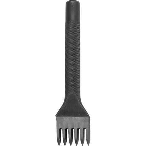 Diamant-Lederahle – 1/2/4/6 Zähne – 4 mm Zahnteilung – Nähen/Basteln – 6 Zähne