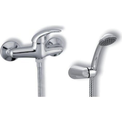 Novaservis Metalia 55 - Robinetterie de douche murale avec pommeau de douche, chrome 55060,0 (1/2)