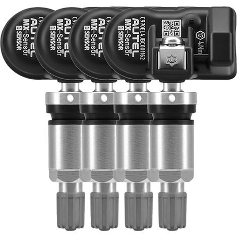 Capteur TPMS, Fonctionnement à Double Fréquence, Compatibilité Universelle, 4pcs Capteur en métal (1/2)