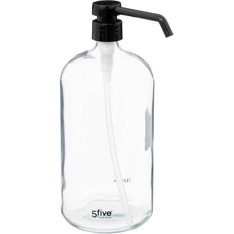 Dosificador de jabón transparente de 1l - 5five
