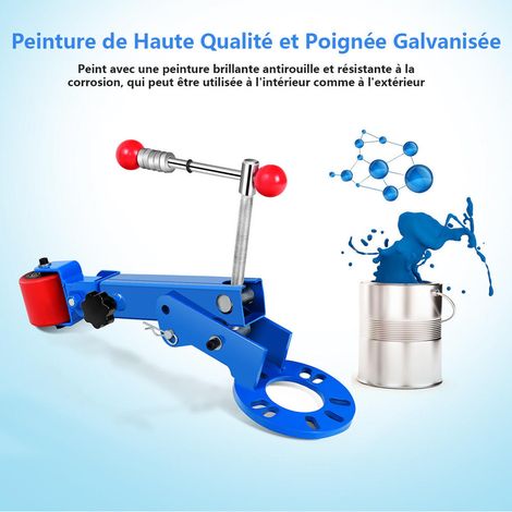 57x22x25 cm Rouleuse d'Aile Outil Élargisseur pour Passage de Roue Réparation Carrosserie Châssis Robuste Métal Réglable (1/5)