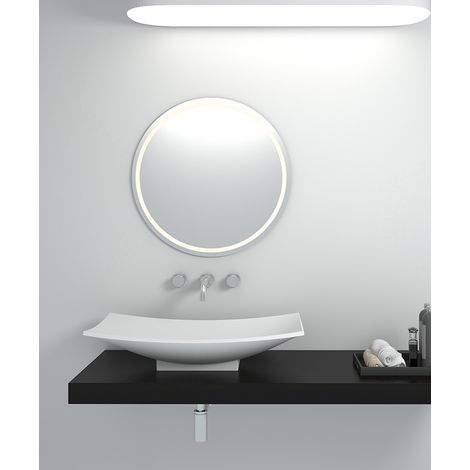 Lavabo rectangular independiente Blanc mat - Kamina