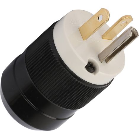 125V US-Netzstecker, wasserdicht, Industriequalität, 3-poliger Netzstecker (20A 125V) (1/5)