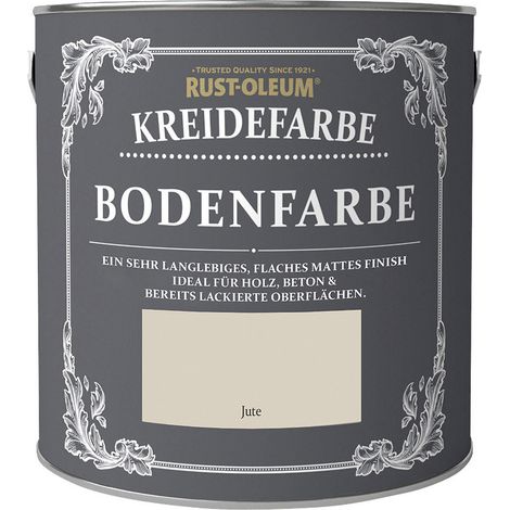 Rust-Oleum Kreidefarbe Bodenfarbe 2,5 L jute Kreidefarbe