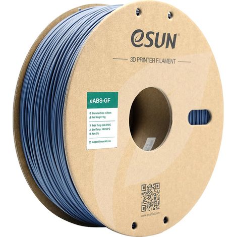 3D-Druckerfilament esun eabs-gf Durchmesser 1,75 mm grau