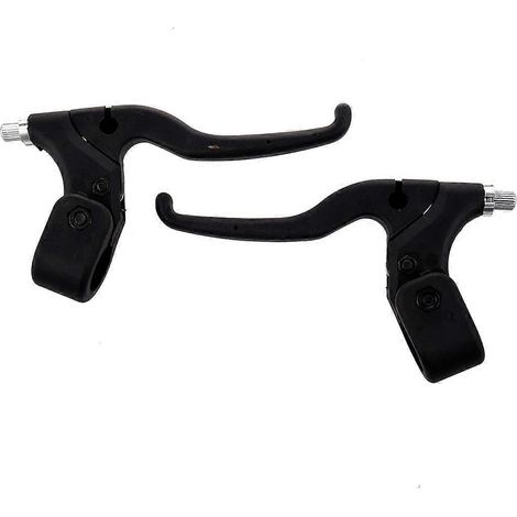 Leviers de frein avant et arrière de rechange pour vélo, noirs (1/5)