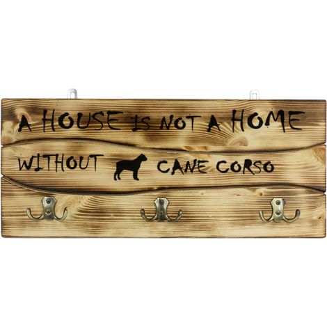 Cane Corso Italiano - gruccia con cane, espositore per medaglie, decorazione per la casa di Art-Dog (1/5)