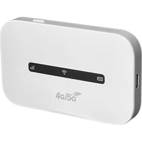 Mobiler WLAN-Router im Taschenformat mit drahtlosem 4G LTE-Netz und SIM-Kartensteckplatz (kompatibel in Europa) (1/5)