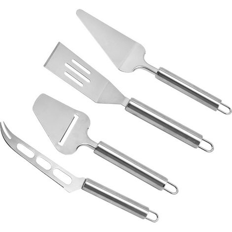 Coupe-Fromage - Acier Inoxydable - Pour Fromages Mous et Fermes - 2 Pièces (1/5)